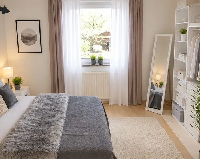 Schlafzimmer nach dem Home Staging