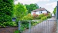Vorderansicht und Garten